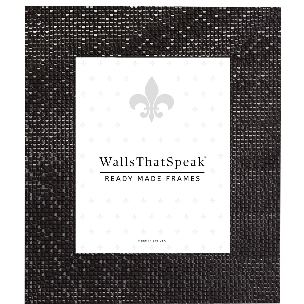 12x18 Picture Frame, Glimmer 2.375 Inch Polystyrene Moulding, Includes Plexiglass and Backing, Wall Display Frame for Art, Posters, or Photos by wallsthatspeak